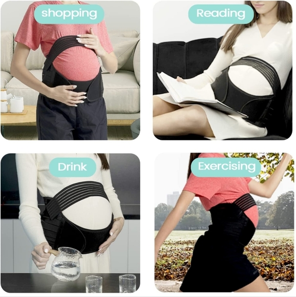 Pregnancy Support Maternity Belt, 3 in 1 Maternity Belly - Picture 6 of 8